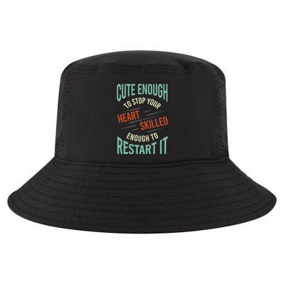 Paramedic Saying Rescue Emt Ems Cool Comfort Performance Bucket Hat