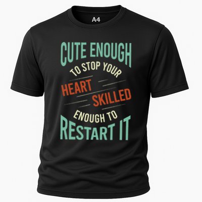 Paramedic Saying Rescue Emt Ems Performance Shirt