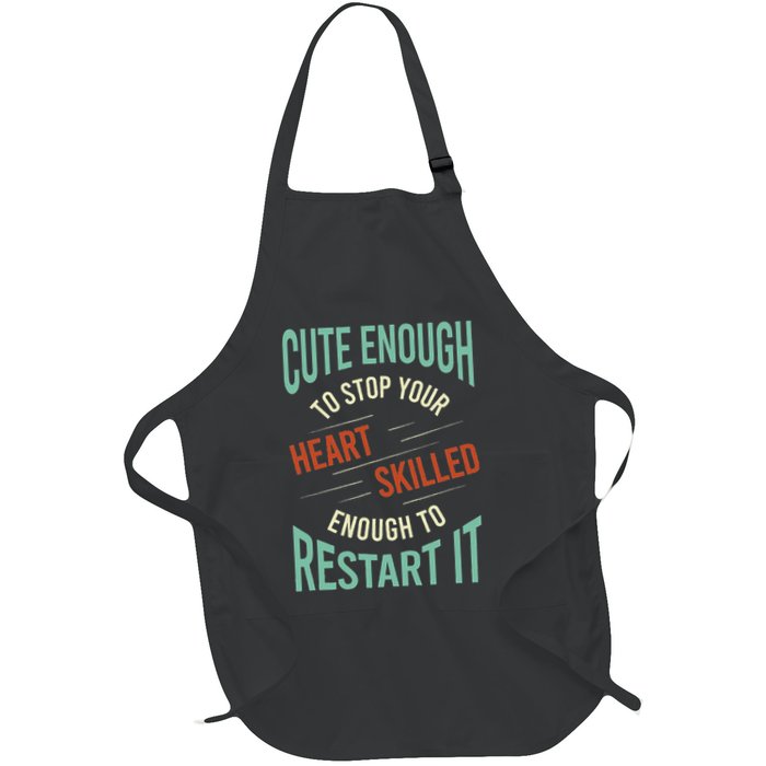 Paramedic Saying Rescue Emt Ems Apron