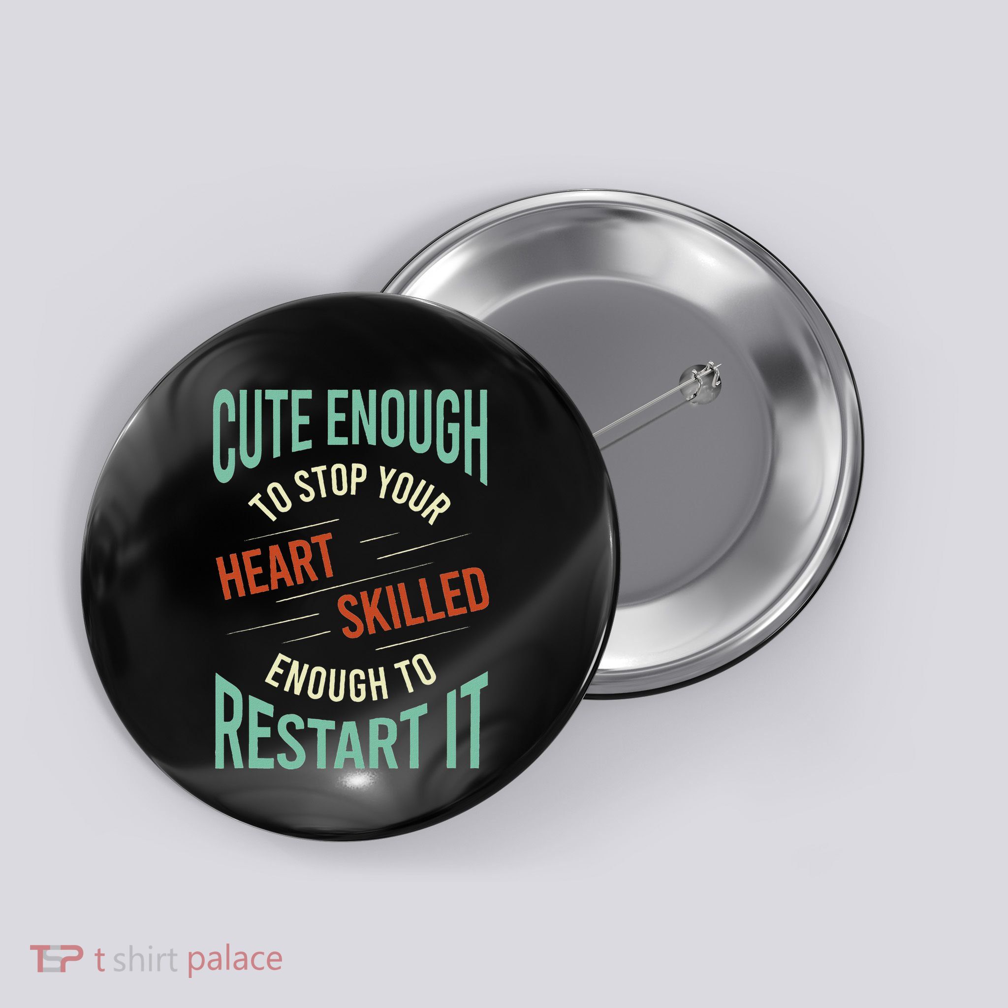 Paramedic Saying Rescue Emt Ems Button