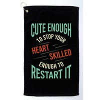 Paramedic Saying Rescue Emt Ems Golf Towel