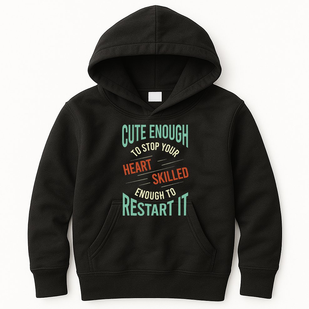 Paramedic Saying Rescue Emt Ems Kids Hoodie
