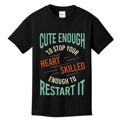 Paramedic Saying Rescue Emt Ems Kids T-Shirt