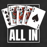 Poker Shirt Royal Flush All In Poker Player Texas Holdem 11oz C Handle Ceramic Mug