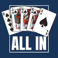 Poker Shirt Royal Flush All In Poker Player Texas Holdem Cooling Performance Crew T-Shirt