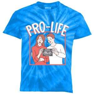 Prolife Support Rights Freedom Antiabortion Meaningful Gift Kids Tie-Dye T-Shirt