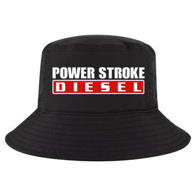 Power Stroke Roll Coal Turbo Diesels Powers Diesel Mechanic Cool Comfort Performance Bucket Hat