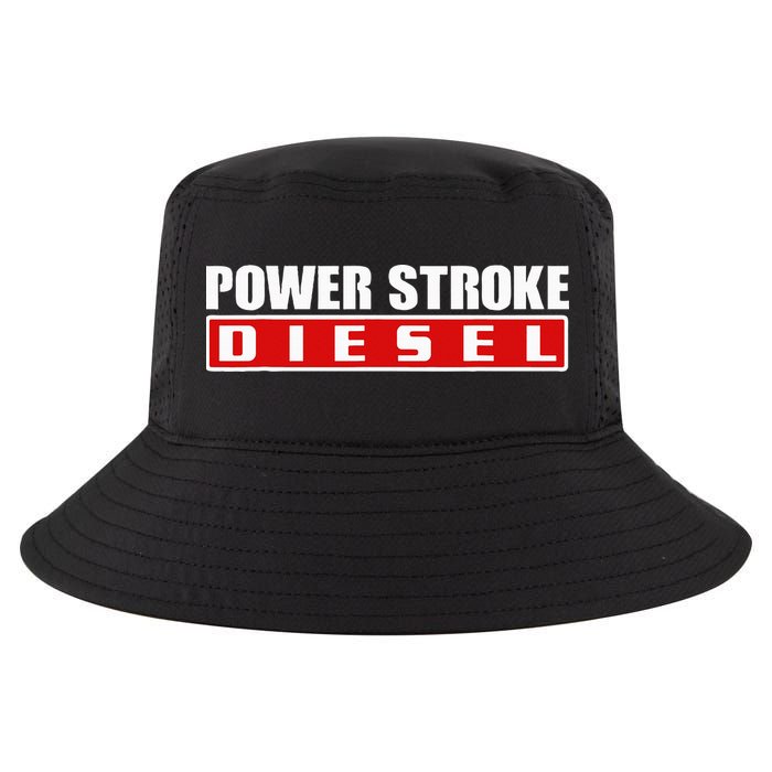 Power Stroke Roll Coal Turbo Diesels Powers Diesel Mechanic Cool Comfort Performance Bucket Hat