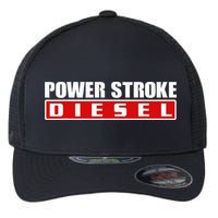 Power Stroke Roll Coal Turbo Diesels Powers Diesel Mechanic Flexfit Unipanel Trucker Cap