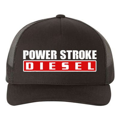Power Stroke Roll Coal Turbo Diesels Powers Diesel Mechanic Yupoong Adult 5-Panel Trucker Hat