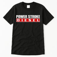 Power Stroke Roll Coal Turbo Diesels Powers Diesel Mechanic Tall T-Shirt