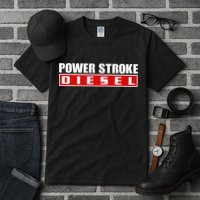 Power Stroke Roll Coal Turbo Diesels Powers Diesel Mechanic Tall T-Shirt