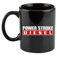 Power Stroke Roll Coal Turbo Diesels Powers Diesel Mechanic 11oz C Handle Ceramic Mug