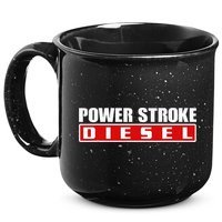 Power Stroke Roll Coal Turbo Diesels Powers Diesel Mechanic 15oz Campfire Ceramic Mug