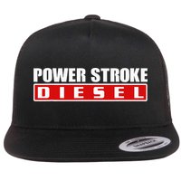 Power Stroke Roll Coal Turbo Diesels Powers Diesel Mechanic Flatbill Hat