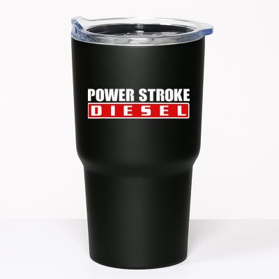 Power Stroke Roll Coal Turbo Diesels Powers Diesel Mechanic Tumbler