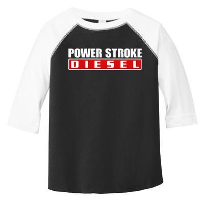 Power Stroke Roll Coal Turbo Diesels Powers Diesel Mechanic Toddler Fine Jersey T-Shirt