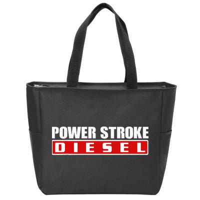 Power Stroke Roll Coal Turbo Diesels Powers Diesel Mechanic Zip Tote Bag