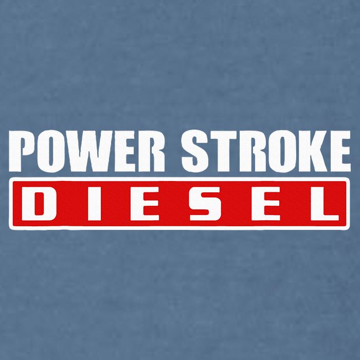 Power Stroke Roll Coal Turbo Diesels Powers Diesel Mechanic Garment-Dyed Sweatshirt