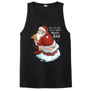 Pooping Santa Really Bad Naughty List Gift Christmas PosiCharge Competitor Tank