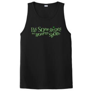 Pay Some Respect To Women Sports PosiCharge Competitor Tank