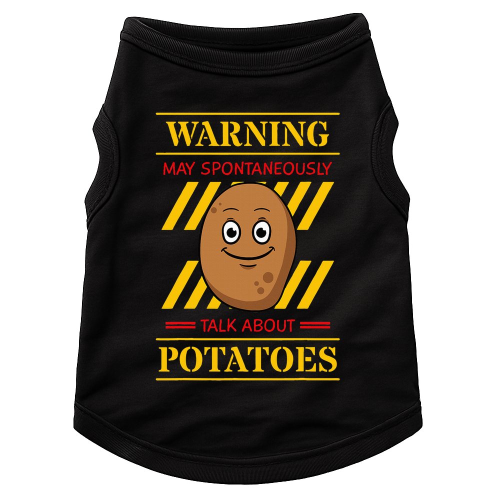Potato Spud Root Vegetable Tater Vegan Lover Keto Gift Idea Doggie Tank