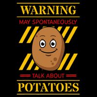 Potato Spud Root Vegetable Tater Vegan Lover Keto Gift Idea Cooling Performance Crew T-Shirt