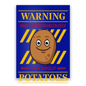 Potato Spud Root Vegetable Tater Vegan Lover Keto Gift Idea Poster