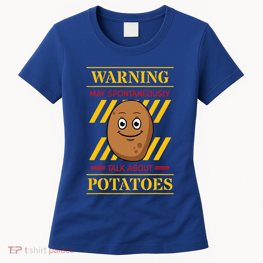Potato Spud Root Vegetable Tater Vegan Lover Keto Gift Idea Womens T-Shirt
