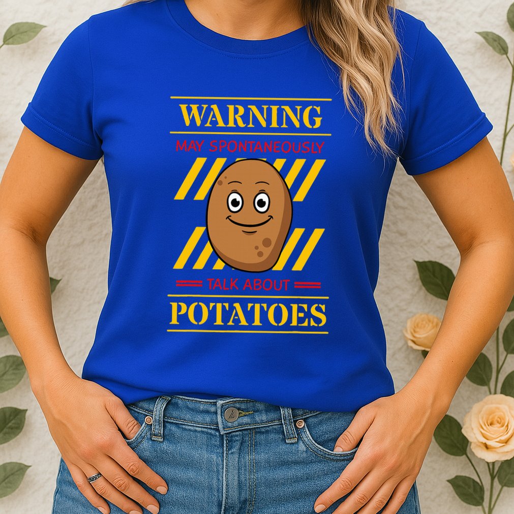 Potato Spud Root Vegetable Tater Vegan Lover Keto Gift Idea Womens T-Shirt