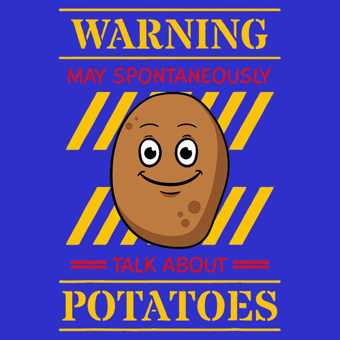 Potato Spud Root Vegetable Tater Vegan Lover Keto Gift Idea Womens T-Shirt