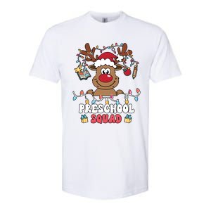 Preschool Squad Reindeer Christmas For Teacher & Students Softstyle CVC T-Shirt