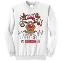 Preschool Squad Reindeer Christmas For Teacher & Students Sweatshirt