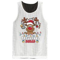 Preschool Squad Reindeer Christmas For Teacher & Students Mesh Reversible Basketball Jersey Tank