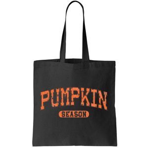 Pumpkin Season Retro Halloween Fall Tote Bag