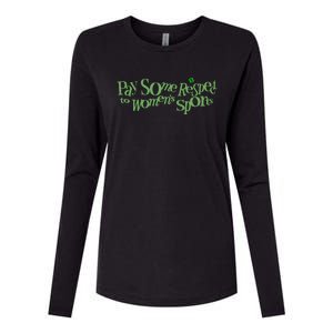 Pay Some Respect To Sports Womens Cotton Relaxed Long Sleeve T-Shirt