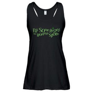 Pay Some Respect To Sports Ladies Essential Flowy Tank