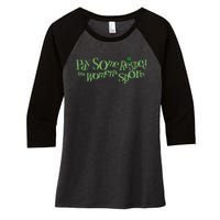 Pay Some Respect To Sports Women's Tri-Blend 3/4-Sleeve Raglan Shirt