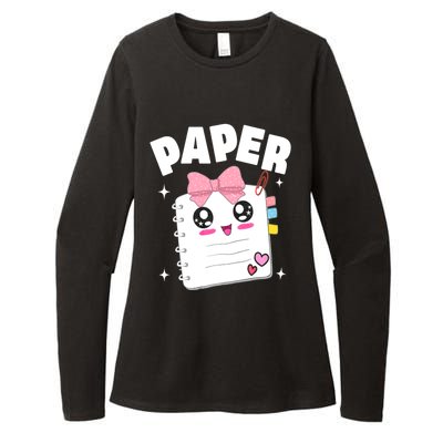 Paper Scissors Rock Halloween Costumes Group Family Womens CVC Long Sleeve Shirt