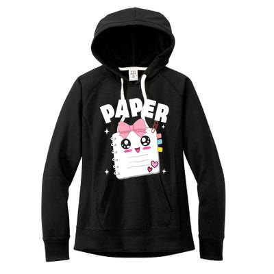 Paper Scissors Rock Halloween Costumes Group Family Women's Fleece Hoodie