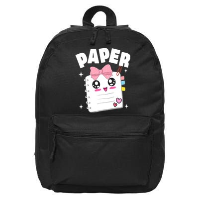 Paper Scissors Rock Halloween Costumes Group Family 16 in Basic Backpack