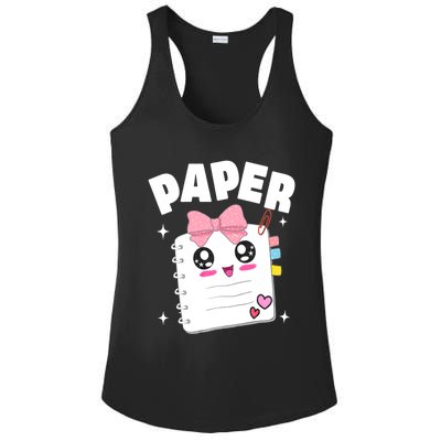 Paper Scissors Rock Halloween Costumes Group Family Ladies PosiCharge Competitor Racerback Tank