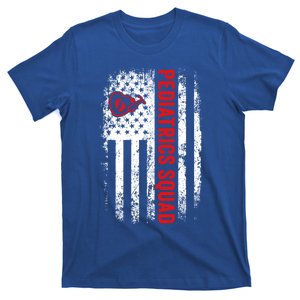 Pediatrics Squad Registered Nurse American Flag For Doctor Cute Gift T-Shirt