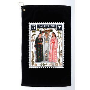 Palestine Stamp Retro Palestine Platinum Collection Golf Towel