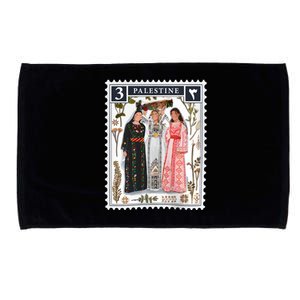 Palestine Stamp Retro Palestine Microfiber Hand Towel