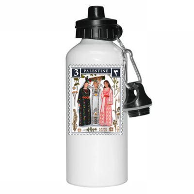 Palestine Stamp Retro Palestine Aluminum Water Bottle