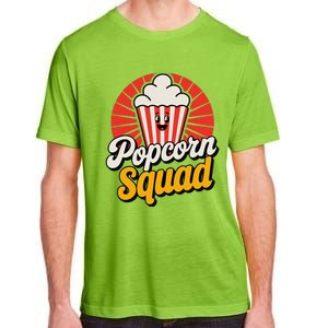 Popcorn Squad Retro Movie Night Snack Cinema Lover Adult ChromaSoft Performance T-Shirt