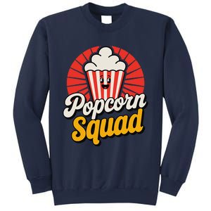 Popcorn Squad Retro Movie Night Snack Cinema Lover Sweatshirt