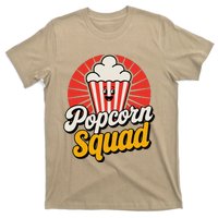 Popcorn Squad Retro Movie Night Snack Cinema Lover T-Shirt