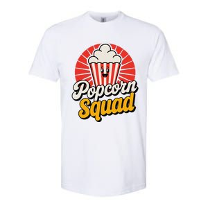 Popcorn Squad Retro Movie Night Snack Cinema Lover Softstyle CVC T-Shirt